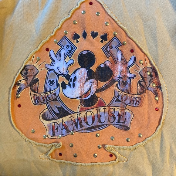 Disney Jackets & Blazers - Disney Yellow Hoodie with Zip